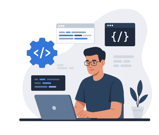 Developer illustration